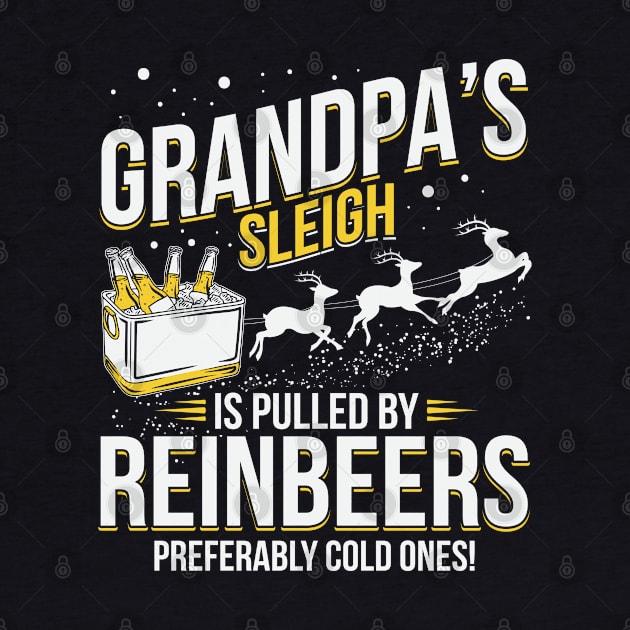 Grandpa's Sleigh Is Pulled By Reinbeers by ryanjaycruz